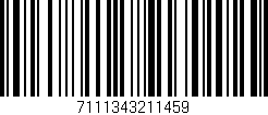 Código de barras (EAN, GTIN, SKU, ISBN): '7111343211459'