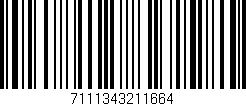 Código de barras (EAN, GTIN, SKU, ISBN): '7111343211664'