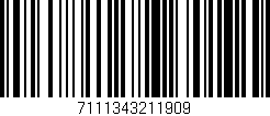 Código de barras (EAN, GTIN, SKU, ISBN): '7111343211909'