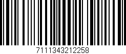 Código de barras (EAN, GTIN, SKU, ISBN): '7111343212258'