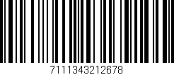 Código de barras (EAN, GTIN, SKU, ISBN): '7111343212678'