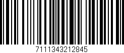 Código de barras (EAN, GTIN, SKU, ISBN): '7111343212845'