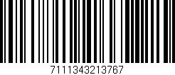Código de barras (EAN, GTIN, SKU, ISBN): '7111343213767'