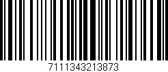 Código de barras (EAN, GTIN, SKU, ISBN): '7111343213873'