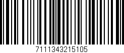 Código de barras (EAN, GTIN, SKU, ISBN): '7111343215105'