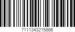 Código de barras (EAN, GTIN, SKU, ISBN): '7111343215686'
