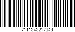 Código de barras (EAN, GTIN, SKU, ISBN): '7111343217048'
