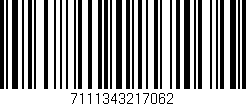 Código de barras (EAN, GTIN, SKU, ISBN): '7111343217062'