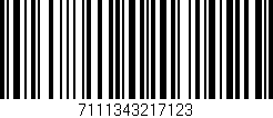 Código de barras (EAN, GTIN, SKU, ISBN): '7111343217123'