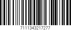 Código de barras (EAN, GTIN, SKU, ISBN): '7111343217277'