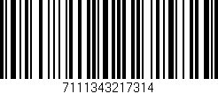 Código de barras (EAN, GTIN, SKU, ISBN): '7111343217314'