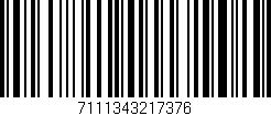 Código de barras (EAN, GTIN, SKU, ISBN): '7111343217376'