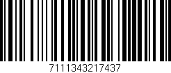 Código de barras (EAN, GTIN, SKU, ISBN): '7111343217437'