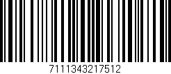 Código de barras (EAN, GTIN, SKU, ISBN): '7111343217512'