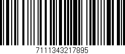 Código de barras (EAN, GTIN, SKU, ISBN): '7111343217895'