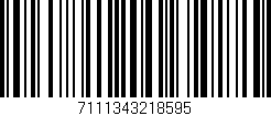 Código de barras (EAN, GTIN, SKU, ISBN): '7111343218595'