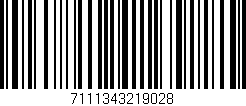 Código de barras (EAN, GTIN, SKU, ISBN): '7111343219028'