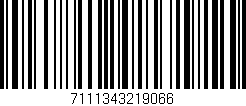 Código de barras (EAN, GTIN, SKU, ISBN): '7111343219066'