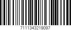 Código de barras (EAN, GTIN, SKU, ISBN): '7111343219097'