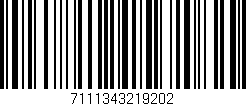 Código de barras (EAN, GTIN, SKU, ISBN): '7111343219202'