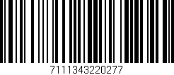 Código de barras (EAN, GTIN, SKU, ISBN): '7111343220277'