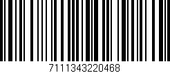 Código de barras (EAN, GTIN, SKU, ISBN): '7111343220468'