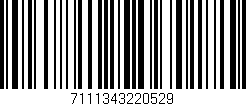Código de barras (EAN, GTIN, SKU, ISBN): '7111343220529'