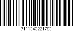 Código de barras (EAN, GTIN, SKU, ISBN): '7111343221793'
