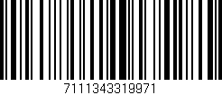 Código de barras (EAN, GTIN, SKU, ISBN): '7111343319971'