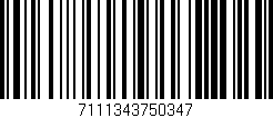 Código de barras (EAN, GTIN, SKU, ISBN): '7111343750347'