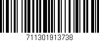 Código de barras (EAN, GTIN, SKU, ISBN): '711301913738'