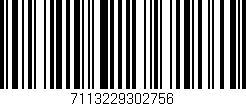 Código de barras (EAN, GTIN, SKU, ISBN): '7113229302756'