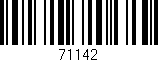 Código de barras (EAN, GTIN, SKU, ISBN): '71142'