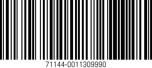 Código de barras (EAN, GTIN, SKU, ISBN): '71144-0011309990'