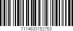 Código de barras (EAN, GTIN, SKU, ISBN): '7114633152753'