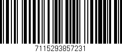 Código de barras (EAN, GTIN, SKU, ISBN): '7115293857231'