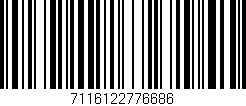 Código de barras (EAN, GTIN, SKU, ISBN): '7116122776686'