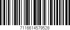 Código de barras (EAN, GTIN, SKU, ISBN): '7116614579528'