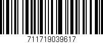 Código de barras (EAN, GTIN, SKU, ISBN): '711719039617'
