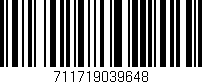 Código de barras (EAN, GTIN, SKU, ISBN): '711719039648'