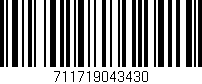 Código de barras (EAN, GTIN, SKU, ISBN): '711719043430'