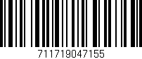 Código de barras (EAN, GTIN, SKU, ISBN): '711719047155'