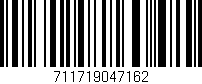 Código de barras (EAN, GTIN, SKU, ISBN): '711719047162'