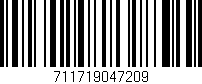 Código de barras (EAN, GTIN, SKU, ISBN): '711719047209'