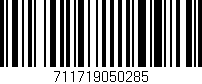 Código de barras (EAN, GTIN, SKU, ISBN): '711719050285'