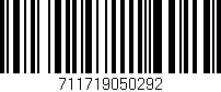 Código de barras (EAN, GTIN, SKU, ISBN): '711719050292'