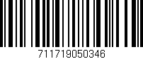 Código de barras (EAN, GTIN, SKU, ISBN): '711719050346'