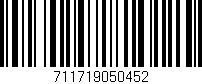 Código de barras (EAN, GTIN, SKU, ISBN): '711719050452'