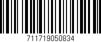 Código de barras (EAN, GTIN, SKU, ISBN): '711719050834'