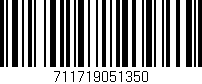Código de barras (EAN, GTIN, SKU, ISBN): '711719051350'